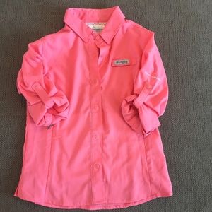NWOT Girls’ Columbia PFG Tamiami Long Sleeve Shirt